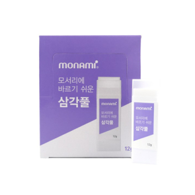 [모나미] 모서리에 바르기 쉬운 삼각풀(4종 택1)