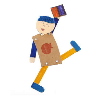 [아트드림] 컵홀더 관절인형