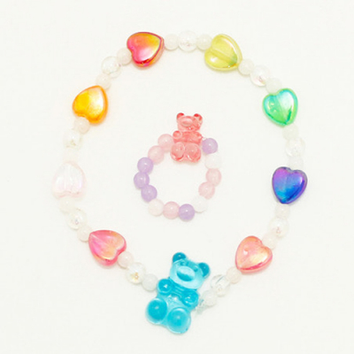 [아트드림] 곰돌이 팔찌 & 반지세트 만들기