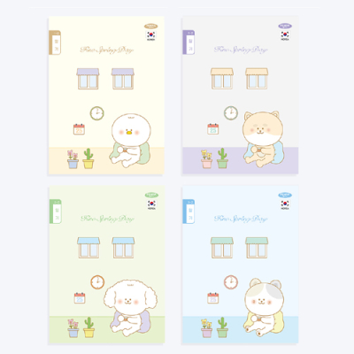 [펜피아] P8 초등 1-2 제본 넓은칸 일기장