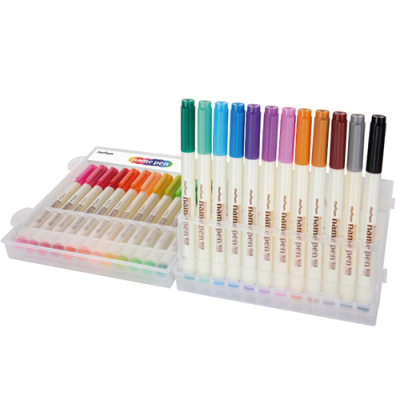 [문화연필] 넥스프로 네임펜 24색 세트(거치식)