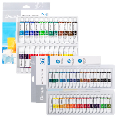 [디마스트] Dmast 전문가용 수채물감 12ml(24색/36색 택1)