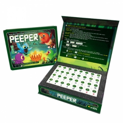 [보드게임] 뉴피퍼 - 점자 보드게임 / 4인이상/ 마작스타일 숫자 전략게임