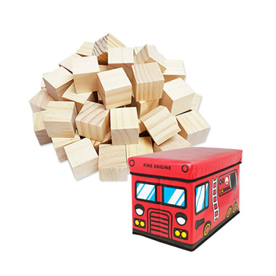 미송 쌓기나무 100p (교구보관함 포함)