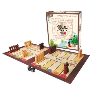 [조엔] 쌍육 보드게임 - 2인용 전략게임