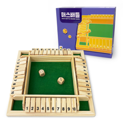 [조엔] 매쓰배틀 (4인용 / 사칙연산 보드게임)