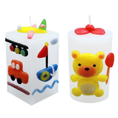 [이야코] 꼬마파라핀 양초만들기 꾸미기세트(10인용)