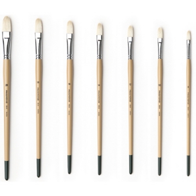 [화홍] 유화,아크릴붓 804F (구성 선택)