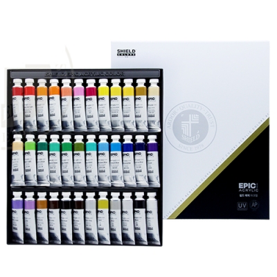 [쉴드] 전문 에픽 아크릴물감 20ml 36색