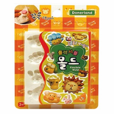[도너랜드] 조형도구 플렉시블몰드 (동물)