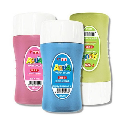 [티티] 아쿠아 수채물감 220ml (옵션선택)