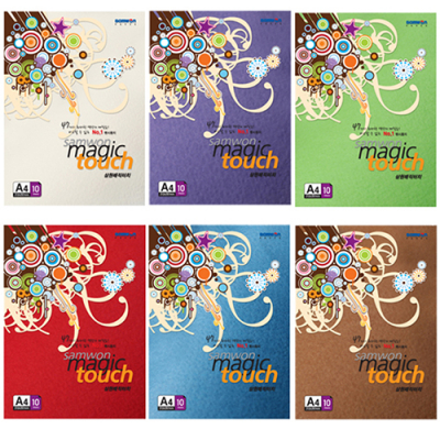 [삼원특수지] 단면머메이드 매직터치 A4 180g (47색 택1)