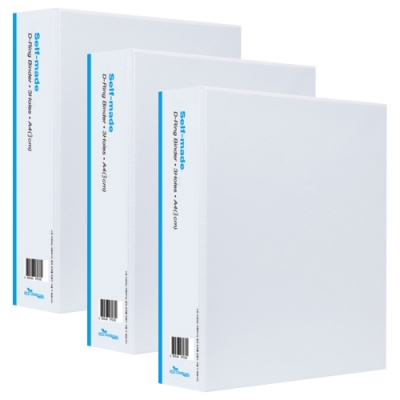 [청운] 고주파 백색 D링 바인다 (3종 택1)