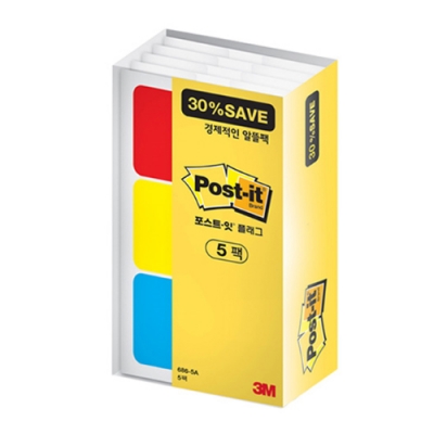 [3M] 플래그 알뜰팩 686-5A