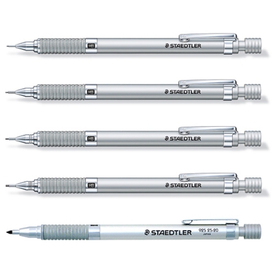 [스테들러] 고급샤프 925 25 실버 (5종 택1)