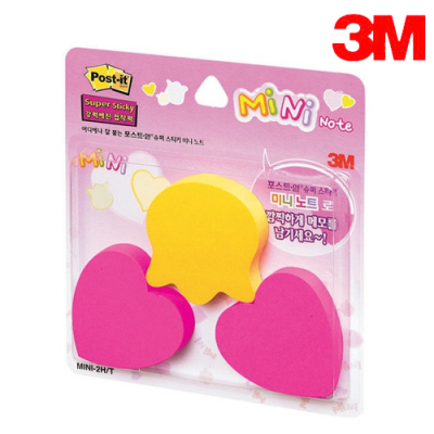 [3M] 포스트잇 모양노트 MINI 3패드 270매