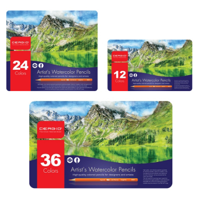 [세르지오] 수채색연필 (12색/24색/36색 택1)
