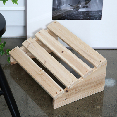 [소나무향기] 삼나무 원목 발 받침대 (5종 택1)