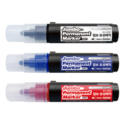 [문교] 점보 유성매직 (3색 택1)