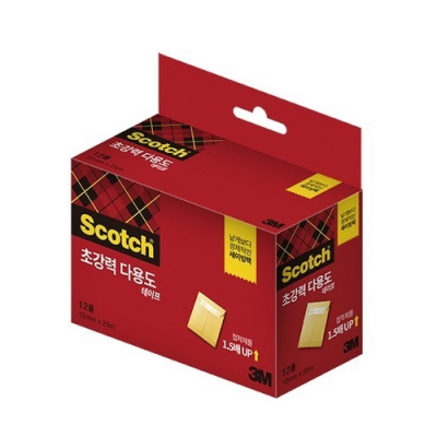 [3M] 스카치 초강력 테이프  세이빙팩 리필 12mm 12롤