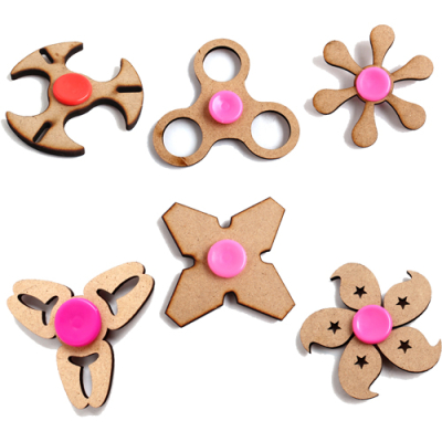 [아이디몬] 나무 스피너 (6종 택1)