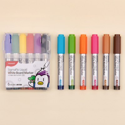 [모나미] 시그마플로 생잉크 보드마카 6색 (A/B 택1)