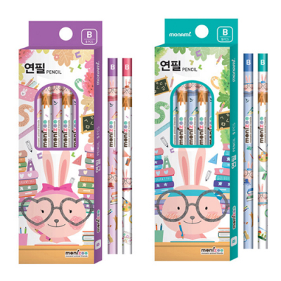 [모나미] 연필 B (5본/10본 택1)