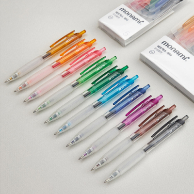 [모나미] 유성볼펜 FX 제타 0.5 (5색/10색 택1)