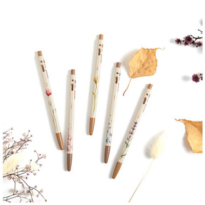 [모나미] 유성볼펜 153 플라워 5종세트