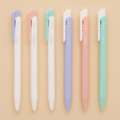 [모나미] 유성볼펜 트리피스 파스텔 컬러 (0.5/0.7/3색 택1)