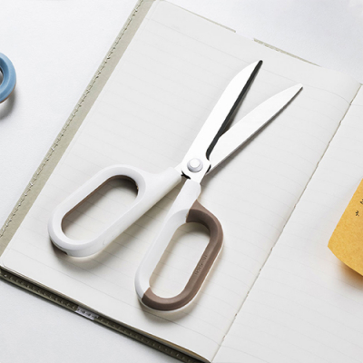 [델리] 누사인 투톤 파스텔 감성 가위 중형 155mm (3색 택1)