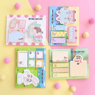 [학산문화사] 짱구는못말려 스탠드 점착메모 (4종 택1)