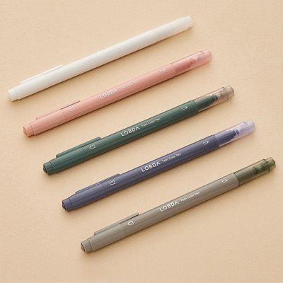 [모나미] 롭다 트윈 컬러펜 세트 5본입