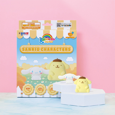 [종이나라] 산리오 클레이나라 2번 (시나모롤,폼폼푸린)