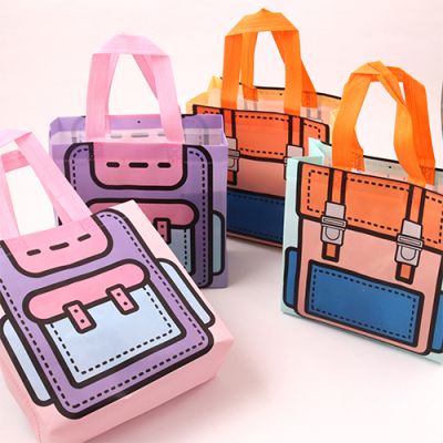 [아이디몬] 책가방 구디백 부직포가방 (4종 택1)