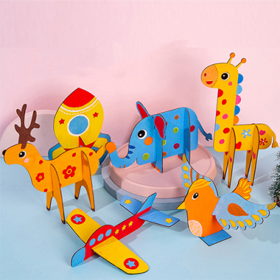 [호사] DIY 그리기 우드 조립 모형