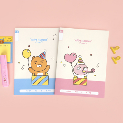 [카카오프렌즈] 해피모먼트 1-2 무제 노트