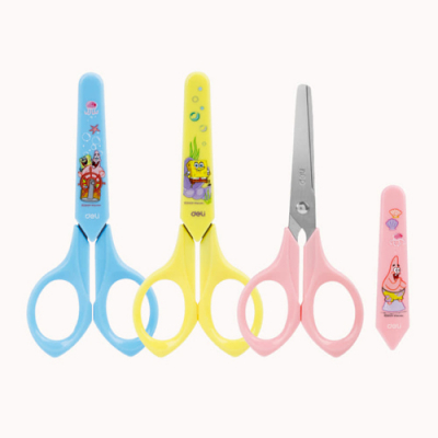 [델리] 스폰지밥 안전 캡 가위