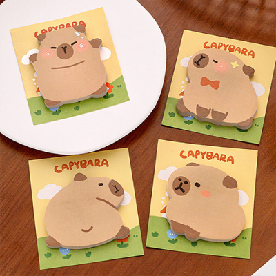 [아트필드] 카피바라 점착 메모지