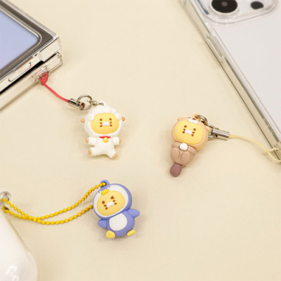 [카카오프렌즈] 춘식이 피규어 폰 키링