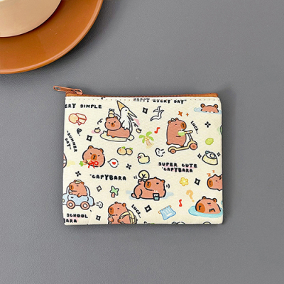 [아트필드] 카피바라 플랫 파우치