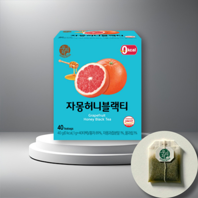 [송원식품] 자몽 허니 블랙티 제로 40T