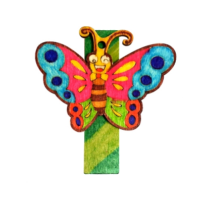 [만들기대장] 집게 나비 만들기