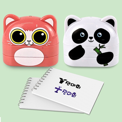 [만들기대장] 2단 캐릭터 스탬프-2종 택1