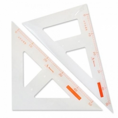 [송화] 교수용 삼각자