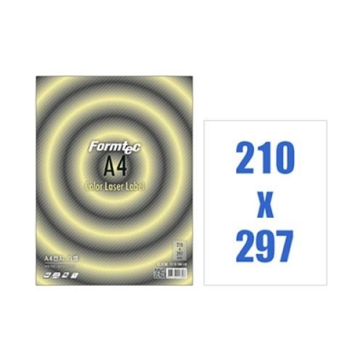 [폼텍] 칼라레이저라벨 CL-3130(1칸,100매입)