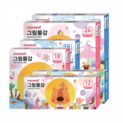 [모나미] 모니주 그림물감 (옵션선택)