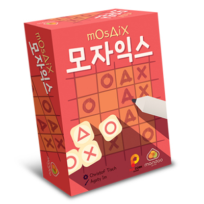 [팝콘게임즈] 모자익스 (1인~4인용, 퍼즐 보드게임)