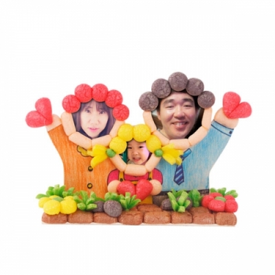 [플레이콘] 행복한 우리가족 액자