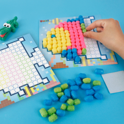 [미니플레이콘]픽셀아트 5인용(6종 택1)